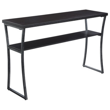 X-Calibur Console Table With Shelf