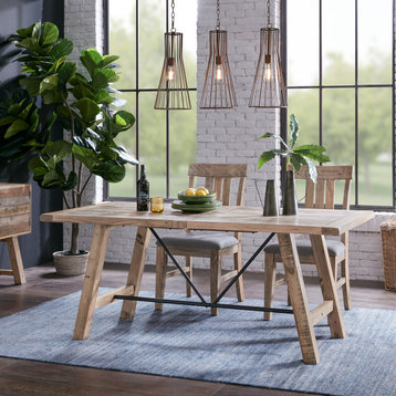 INK+IVY Sonoma 4-Person Dining Set, Natural
