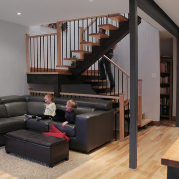 My Houzz: Duplex Becomes a Bright and Spacious Single-Family Home
