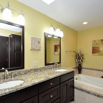 Mukwonago closet and bathroom converted to master bathroom