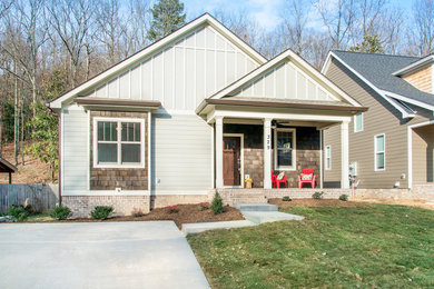 Arts and crafts exterior home photo in Other