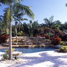 Backyard jacuzzi
