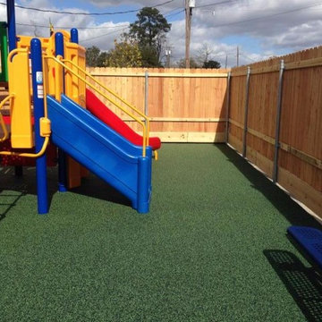 No Fault Safety Surface for residential and commercial playgrounds.