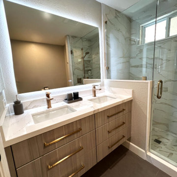 Trifecta of Tranquility: A Bathroom Transformation