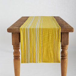 Agrarian Stripe Table Runner - Table Runners