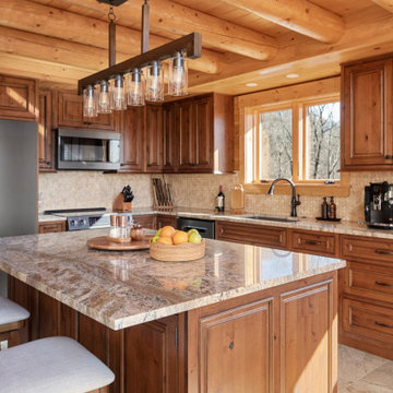 Pisgah Forest Luxury Log Home