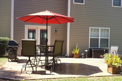 Example of a patio design in Charlotte