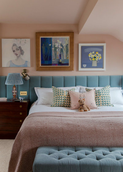 Eclectic Bedroom by Brooke Copp-Barton Interiors