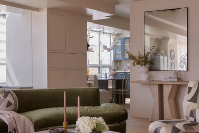 Living room photo in New York