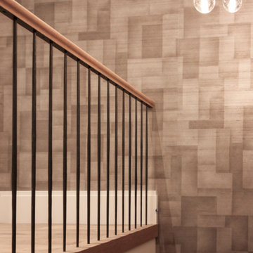 Project #81 | Modern Staircase with Integrated Seating