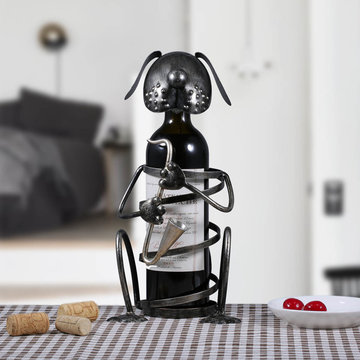 Dog Wine Bottle Holder