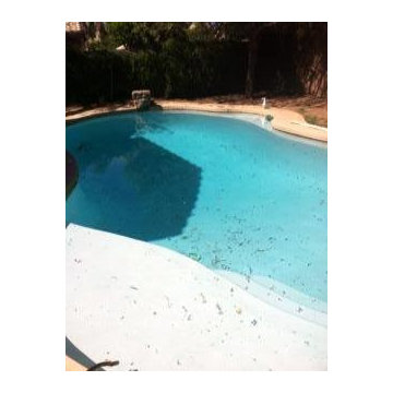 Pool Cleaning - After photo, clean!