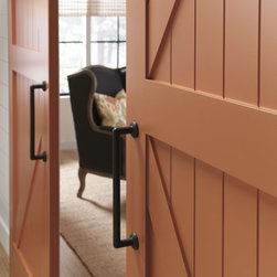 Rustic Barn Door Detail - Interior Doors