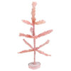 19" Pastel Peach Sisal Pine Artificial Easter Tree