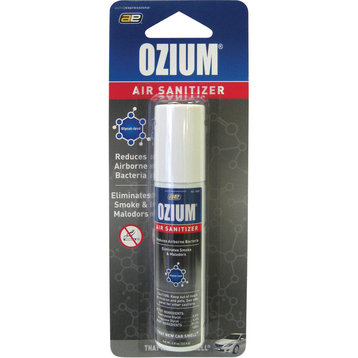 Ozium Smoke & Odor Eliminator Car & Home Air Sanitizer, 0.8oz, New Car