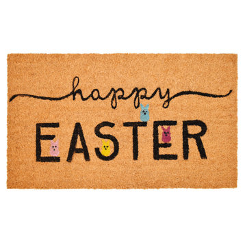 Calloway Mills Happy Easter Peeps Doormat