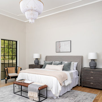 Primary Bedroom 6015 Lansing by Pike Properties - Charlotte Custom Home Builder