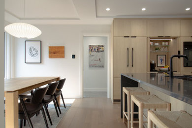 Trendy kitchen photo in Ottawa