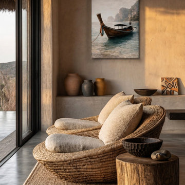 Tropical Seascape Calm – Tropical Coastal Wall Art