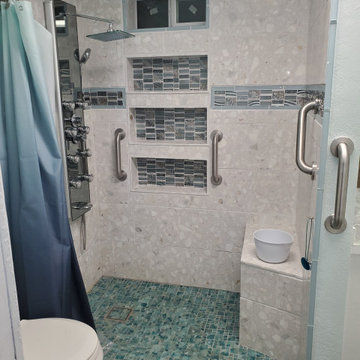 Sea Side Resemblance 1920's Bathroom Remodel
