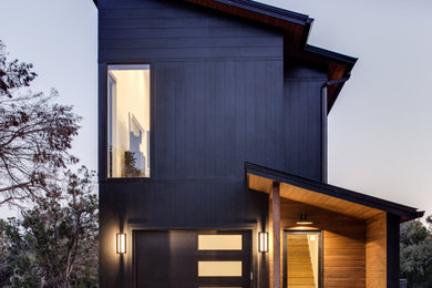 Trendy home design photo in Austin