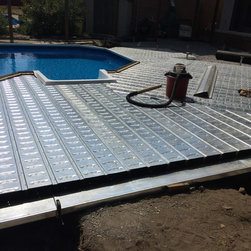 Paverdeck around a Pool - Landscaping Stones And Pavers