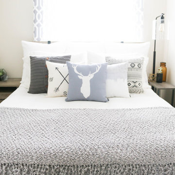 Contemporary Rustic Bedroom in Tustin, CA