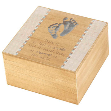 Wood Box, Baby No Foot So Small