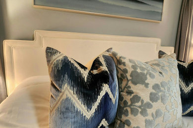 Elegant bedroom photo in New York