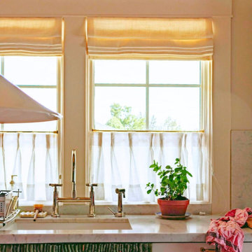 Custom Cafe Curtains Pleated by TWOPAGES