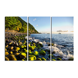 Ready2HangArt - Christopher Doherty 'On the Rocks' Canvas Wall Art (3-piece) - Prints And Posters
