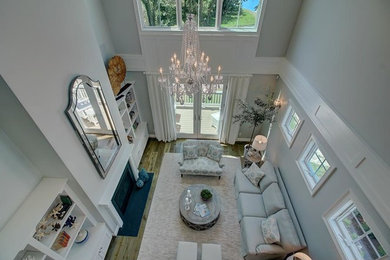 Home design - coastal home design idea in Providence