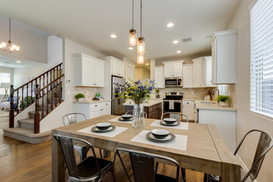 Inspiration for a contemporary dining room remodel in Phoenix