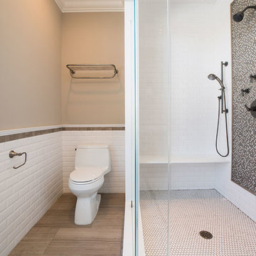 Sophisticated Transitional Bathroom for Bergen Boy