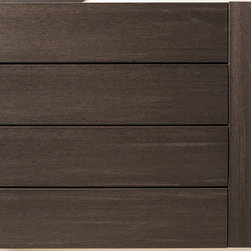 AZEK Vintage Collection in Dark Hickory - Tablas para exteriores