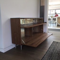 Custom Pieces - Wine And Bar Cabinets