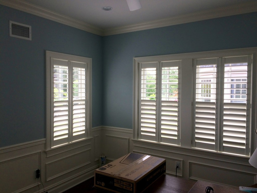 White Plantation Shutters
