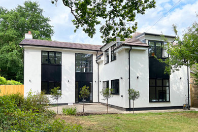 Moderne Wohnidee in Surrey