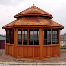 Large Wood Gazebo - Gazebos
