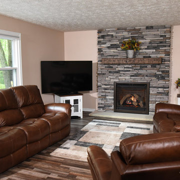 Fireplace Makeover in Lodi, Ohio