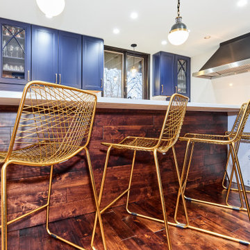 Lake Forest Modern Kitchen Remodel - Family-Friendly Design for Durability and C