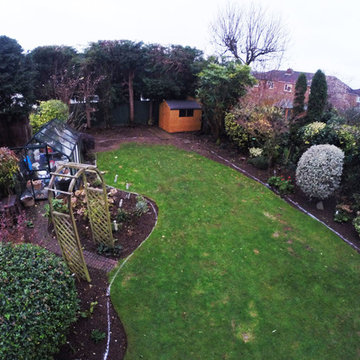 Stoke Bishop Artificial Grass Installation - before