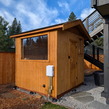 Backyard Sauna with Mountain Views - Lake Tahoe California