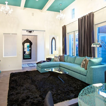 Modern Great Room - Rancho Mirage