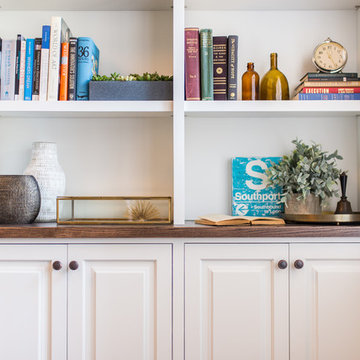 Elmhurst Home - Designs by Dan Wangler Builders - Staging by Crate and Barrel