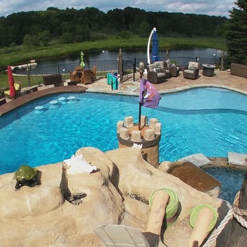 Wilderness Retreat by Legendary Escapes Pools- Spongebob Lives Here