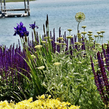 Seaside garden in Rhode Island