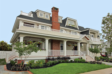 Beach style exterior home photo in Philadelphia