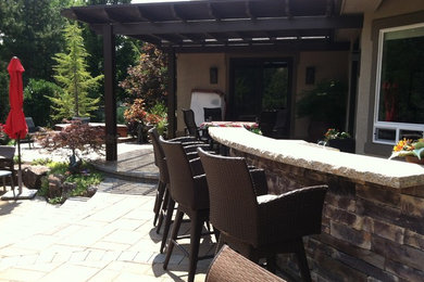 This is an example of a traditional patio in Boise.