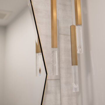 Geometric Bathroom